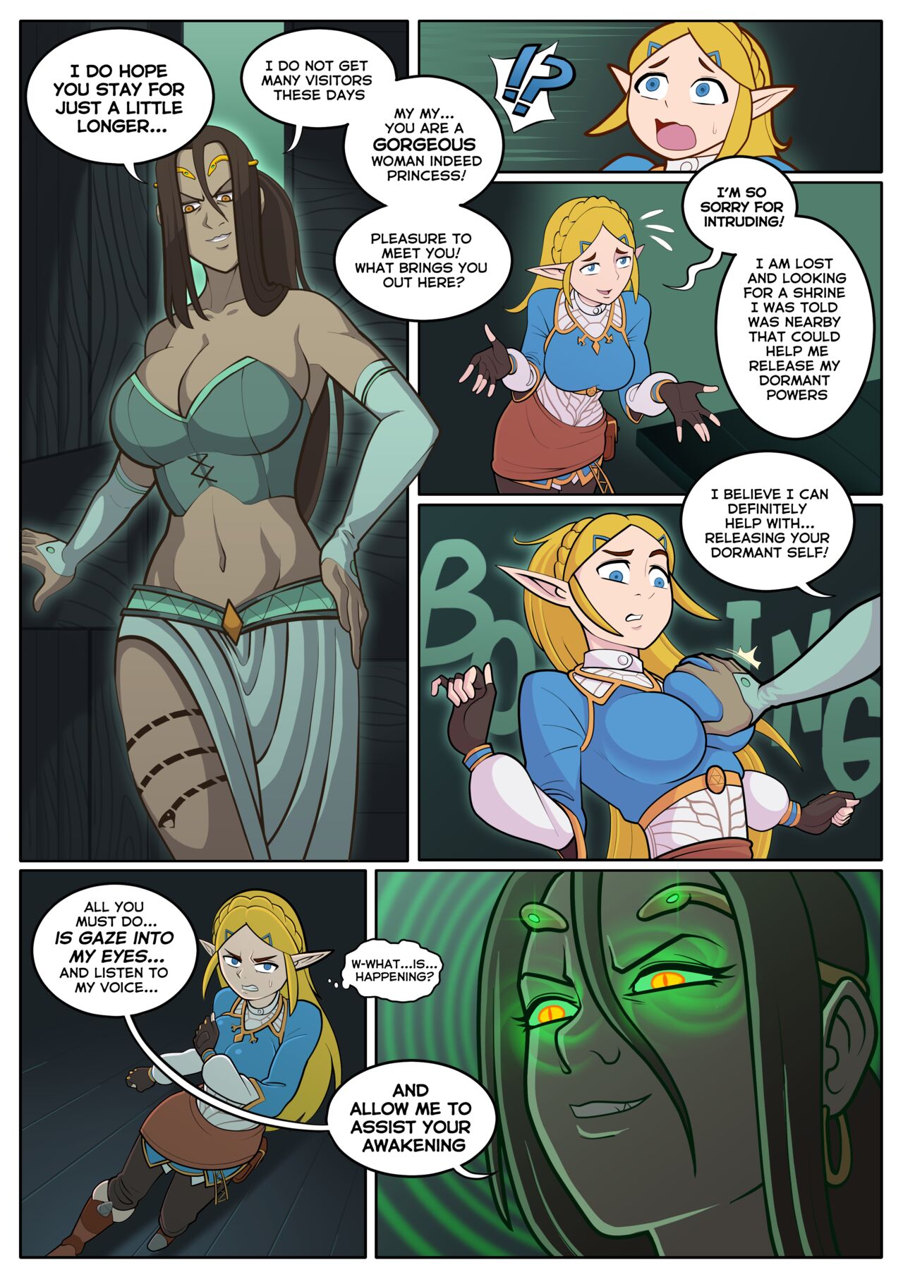 Dark Witch of Lost Woods page 3 full