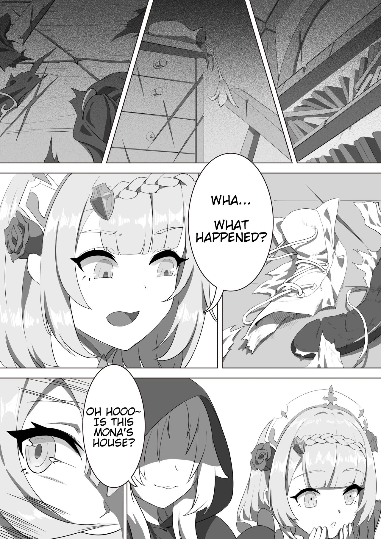 Mona's curse - Noelle subplot page 2 full