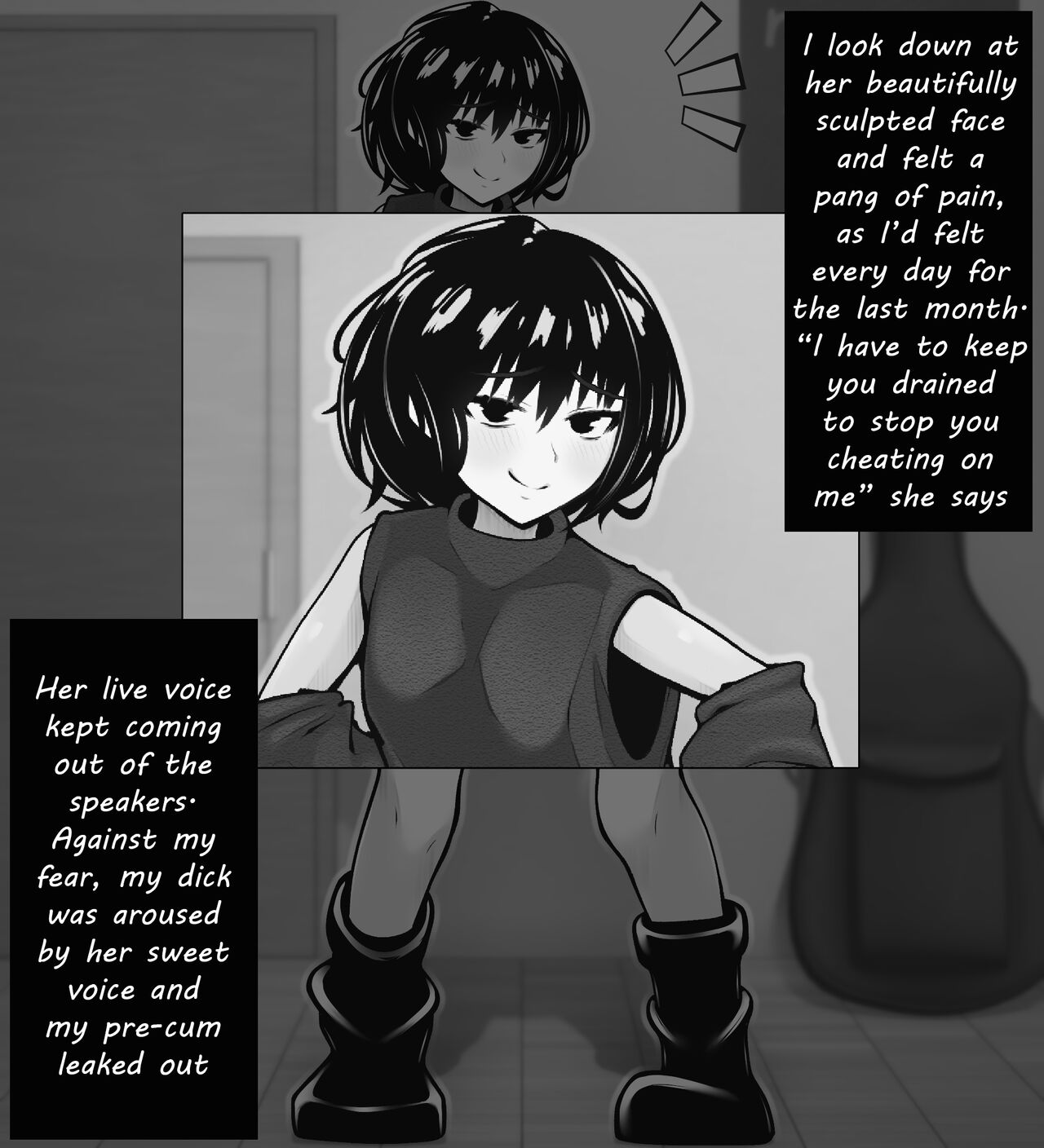 Night before abandonment play squeezing - Chisaki Nanao is unforgiving page 5 full