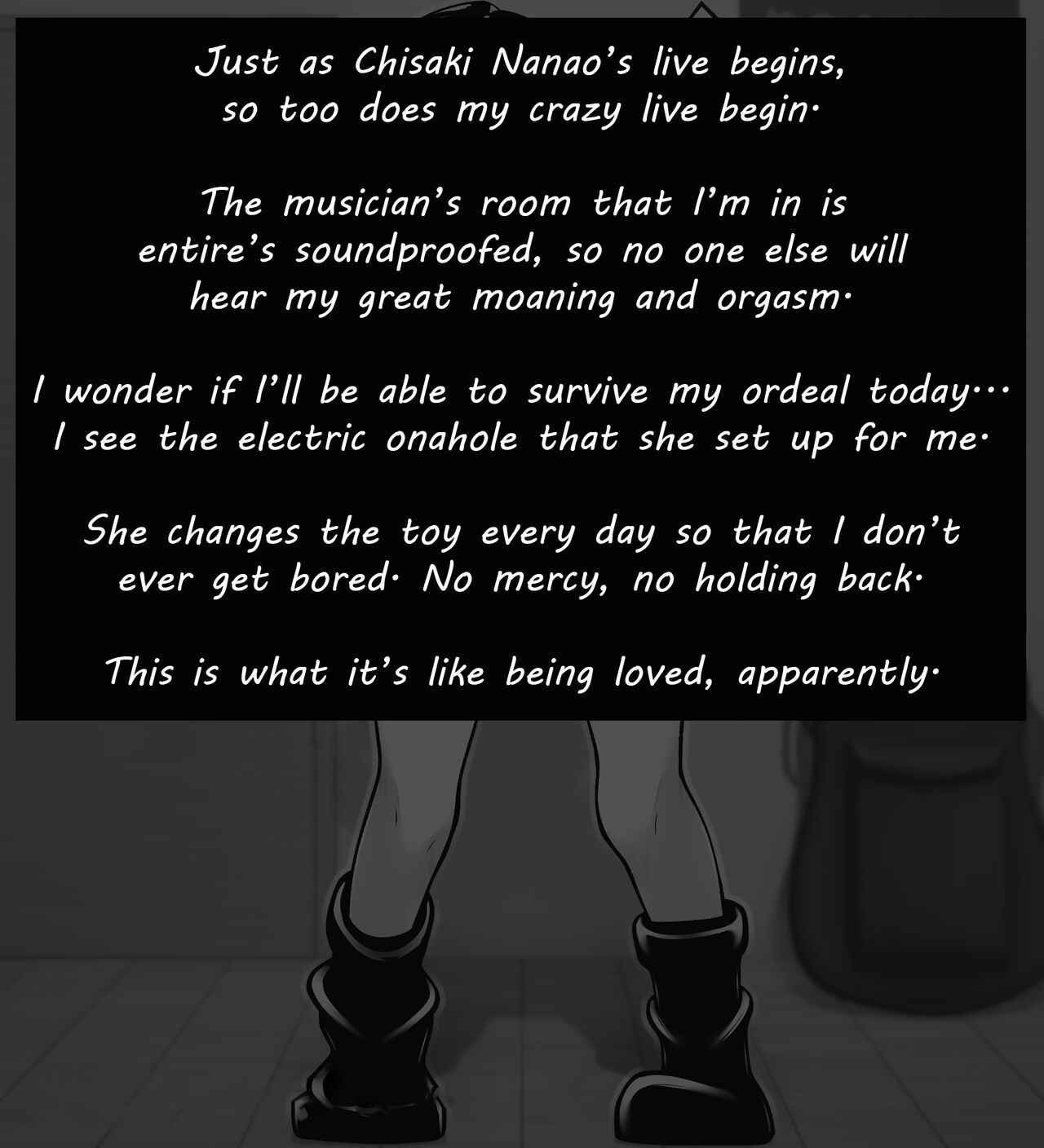 Night before abandonment play squeezing - Chisaki Nanao is unforgiving page 7 full