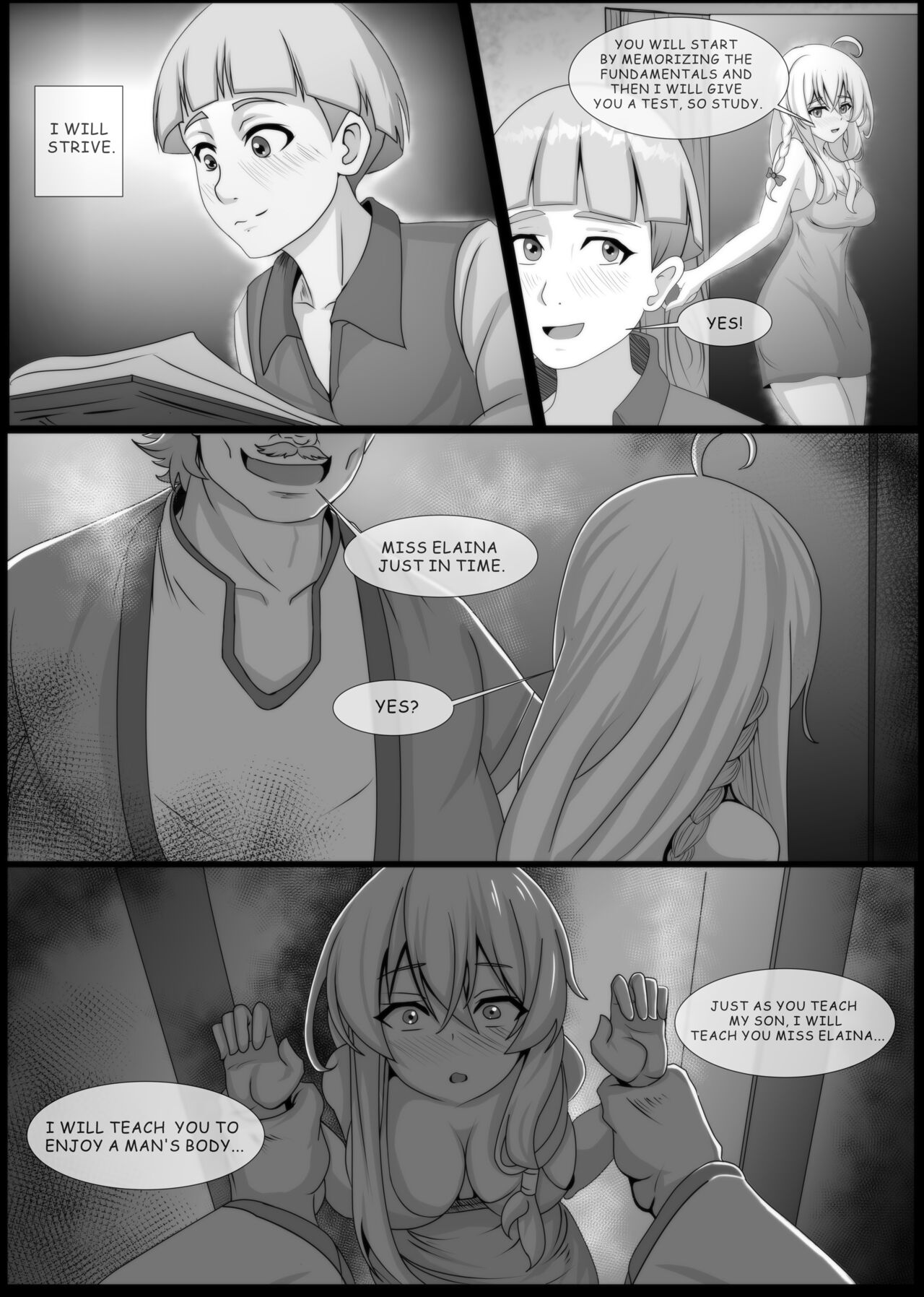 Elaina's Sex Ed Experience page 5 full