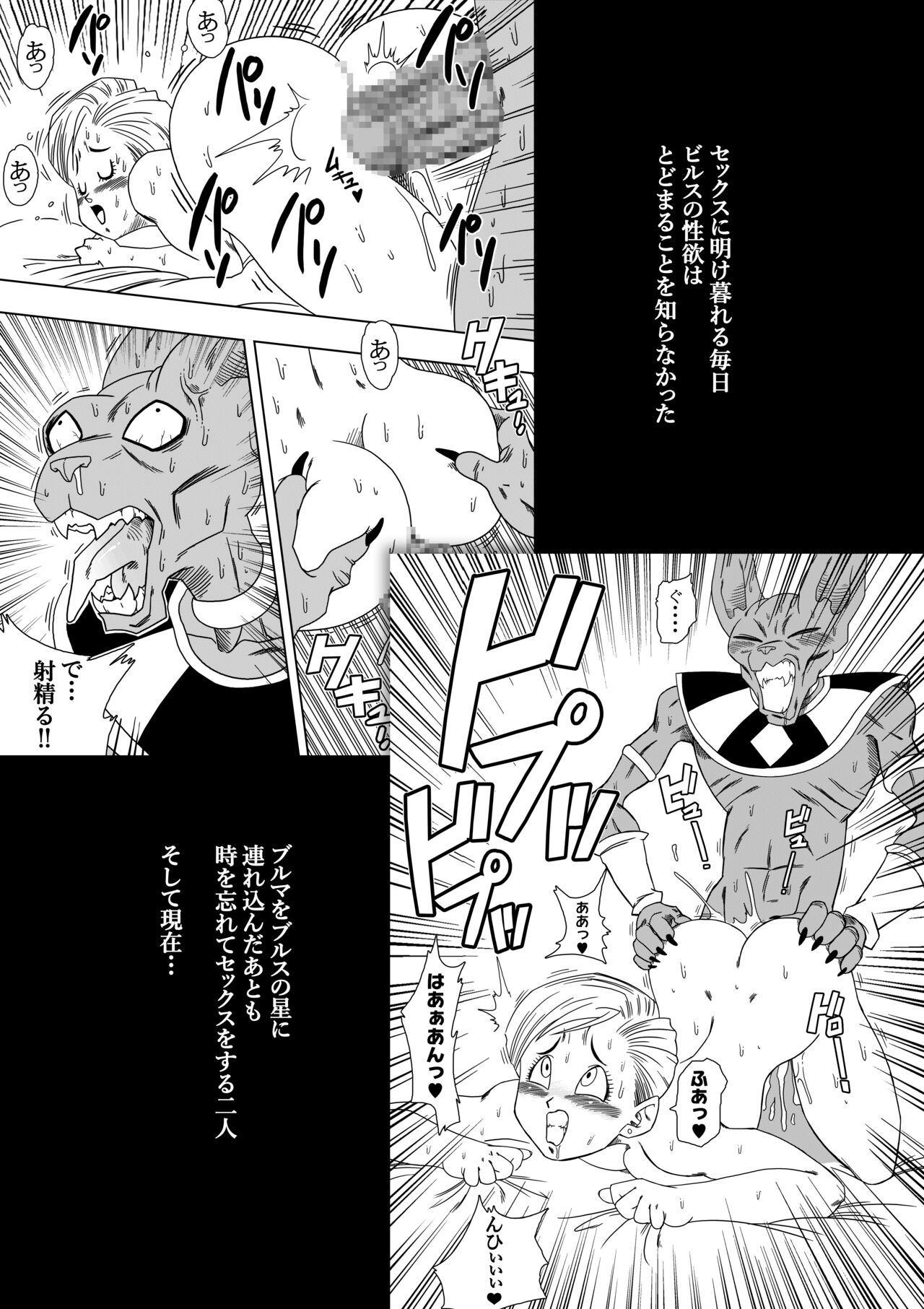 誰もビ○スに逆らえない! N18 VS BEERUS JAPANESE page 4 full