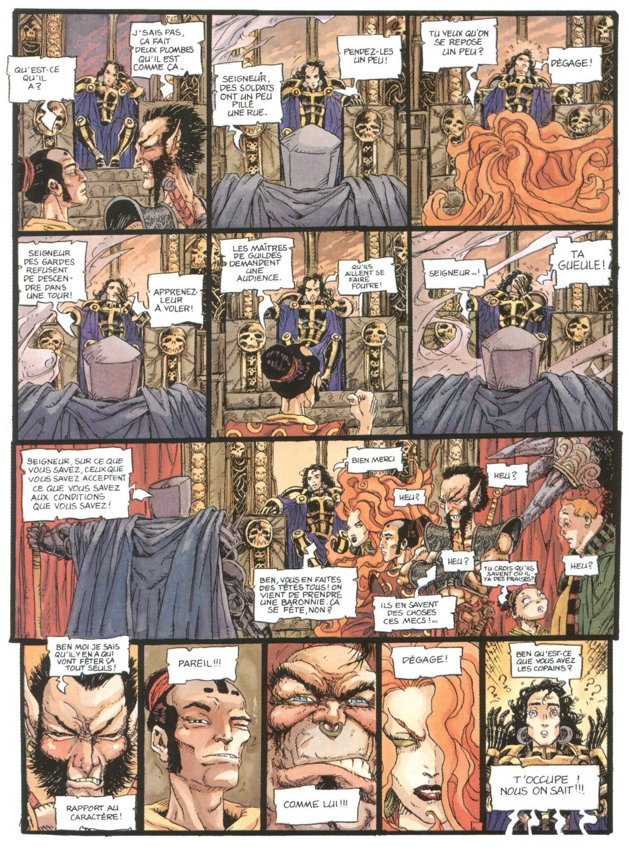 Chroniques De La Lune Noire - T6 - La Couronne Des Ombres page 5 full