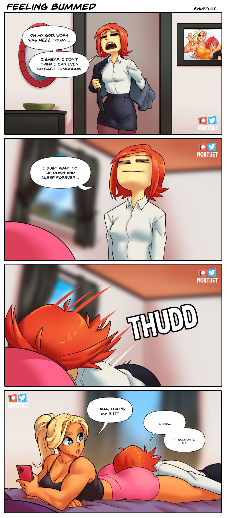Tara &amp; Beverly - 4koma page 10 full