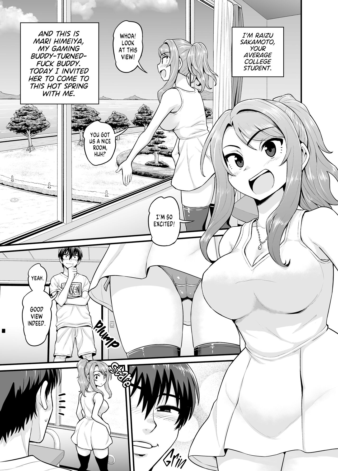 Getting it On With Your Gaming Buddy at the Hot Spring page 2 full