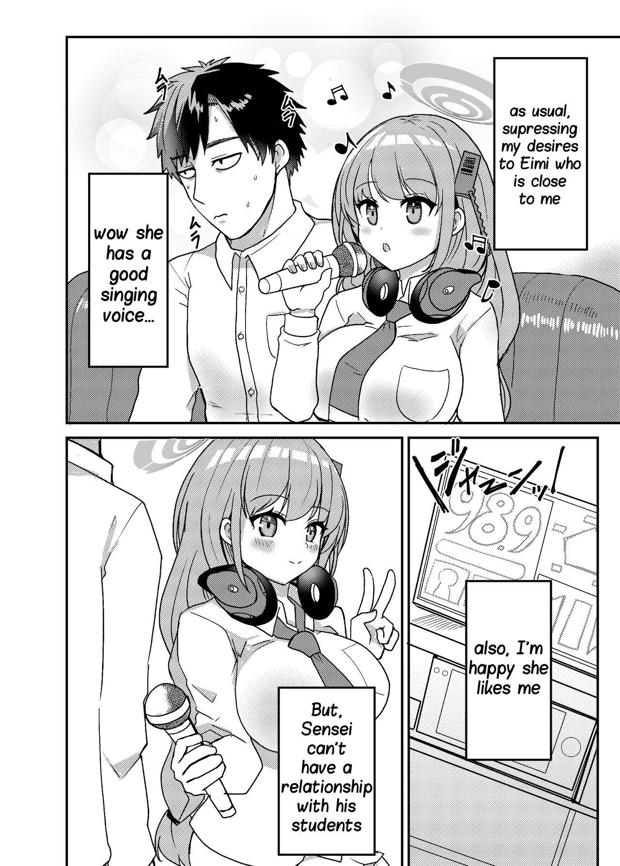 Oshiete? Sensei. | Teach me? Sensei. page 9 full