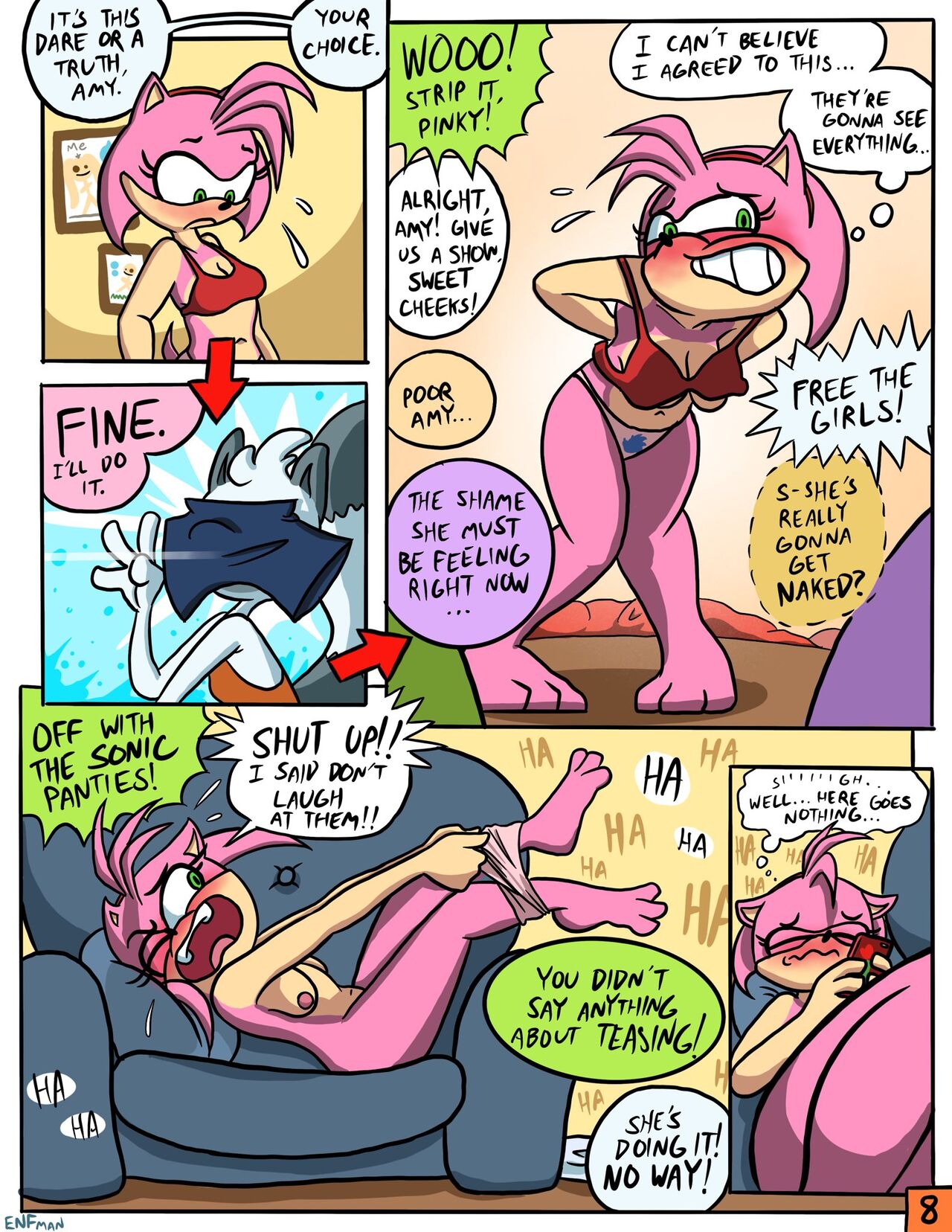 Oops! All Naked! + Bonus Pages and Refs page 9 full