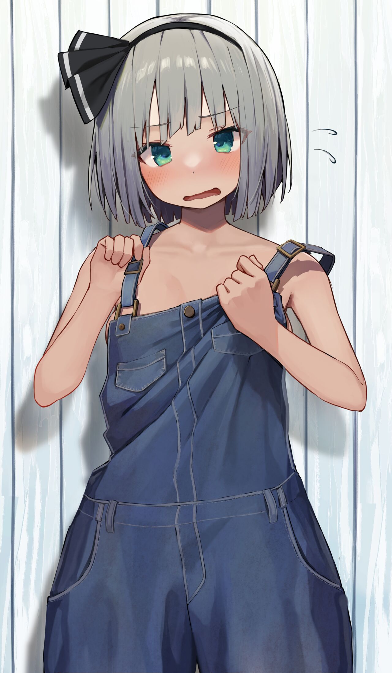 妖夢ちゃんに裸パーカーになってもらった⇒脱がせた page 1 full