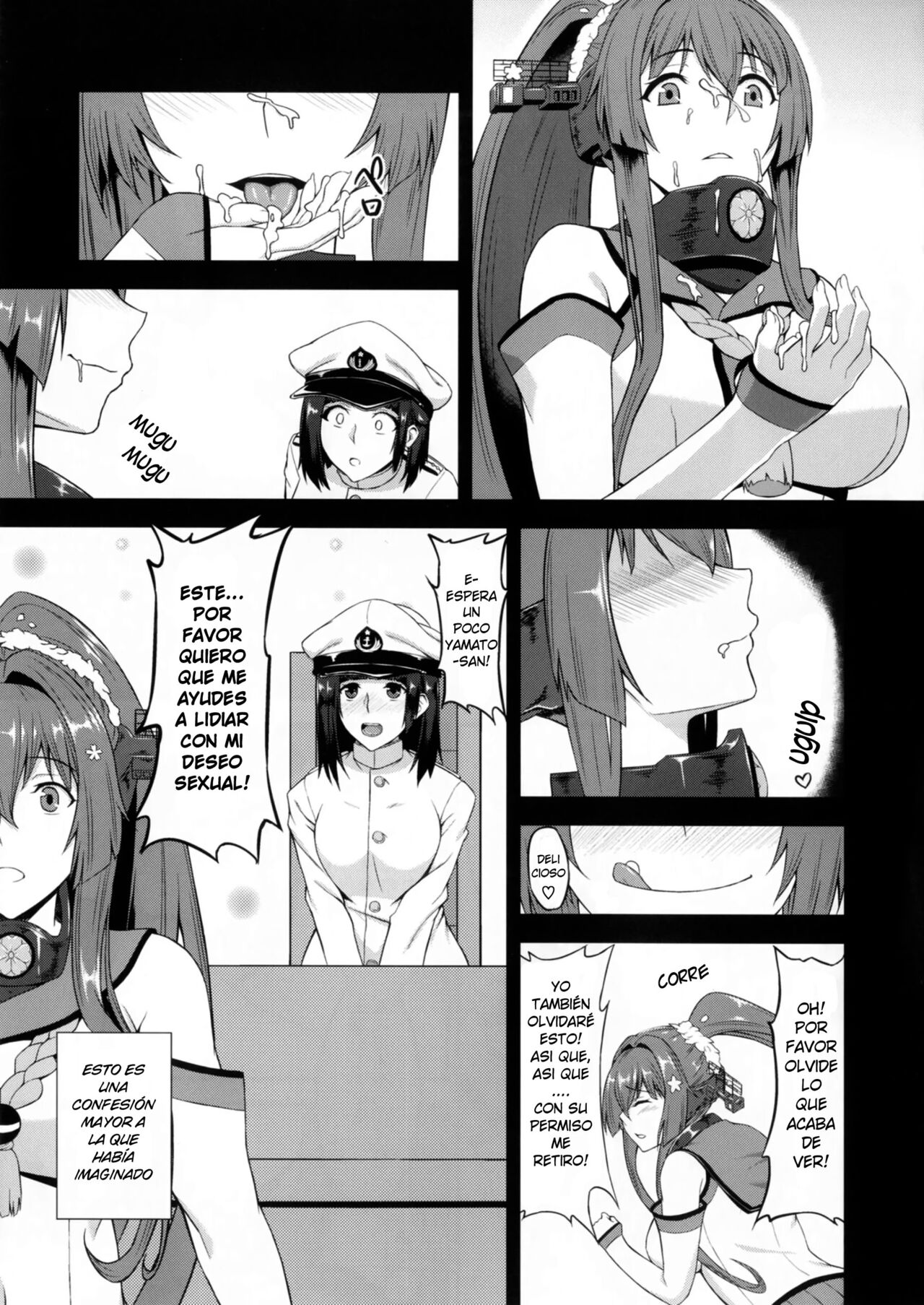 Yamato to Futanari Teitoku | Yamato y la Almirante Futanari page 6 full