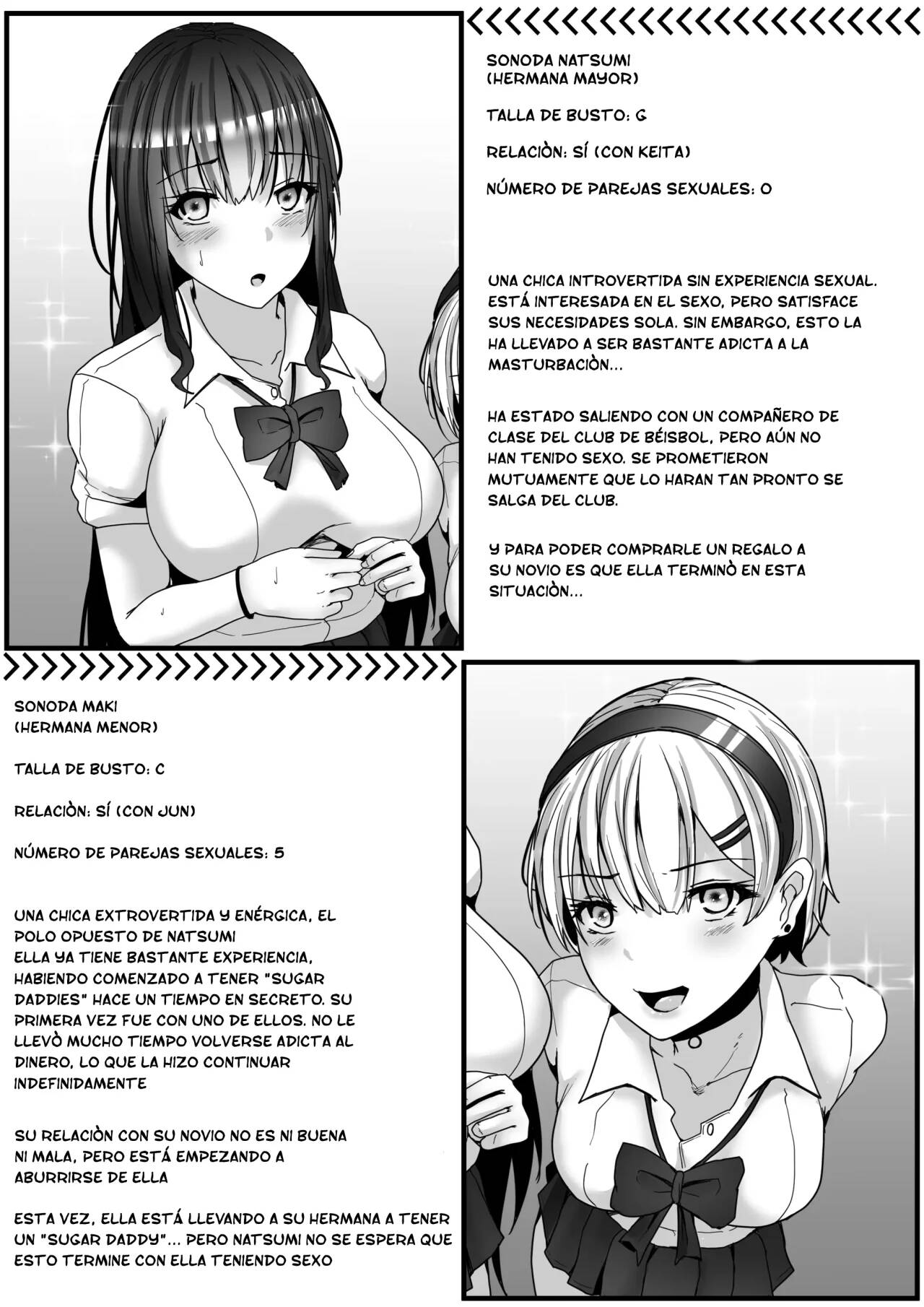 Papakatsu Shimai. Kairakuzuke no Nakayoshi Shimaidon. page 3 full