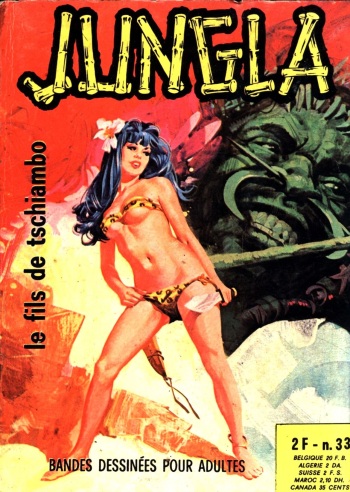 Jungla #33 - Le fils de Tschiambo cover