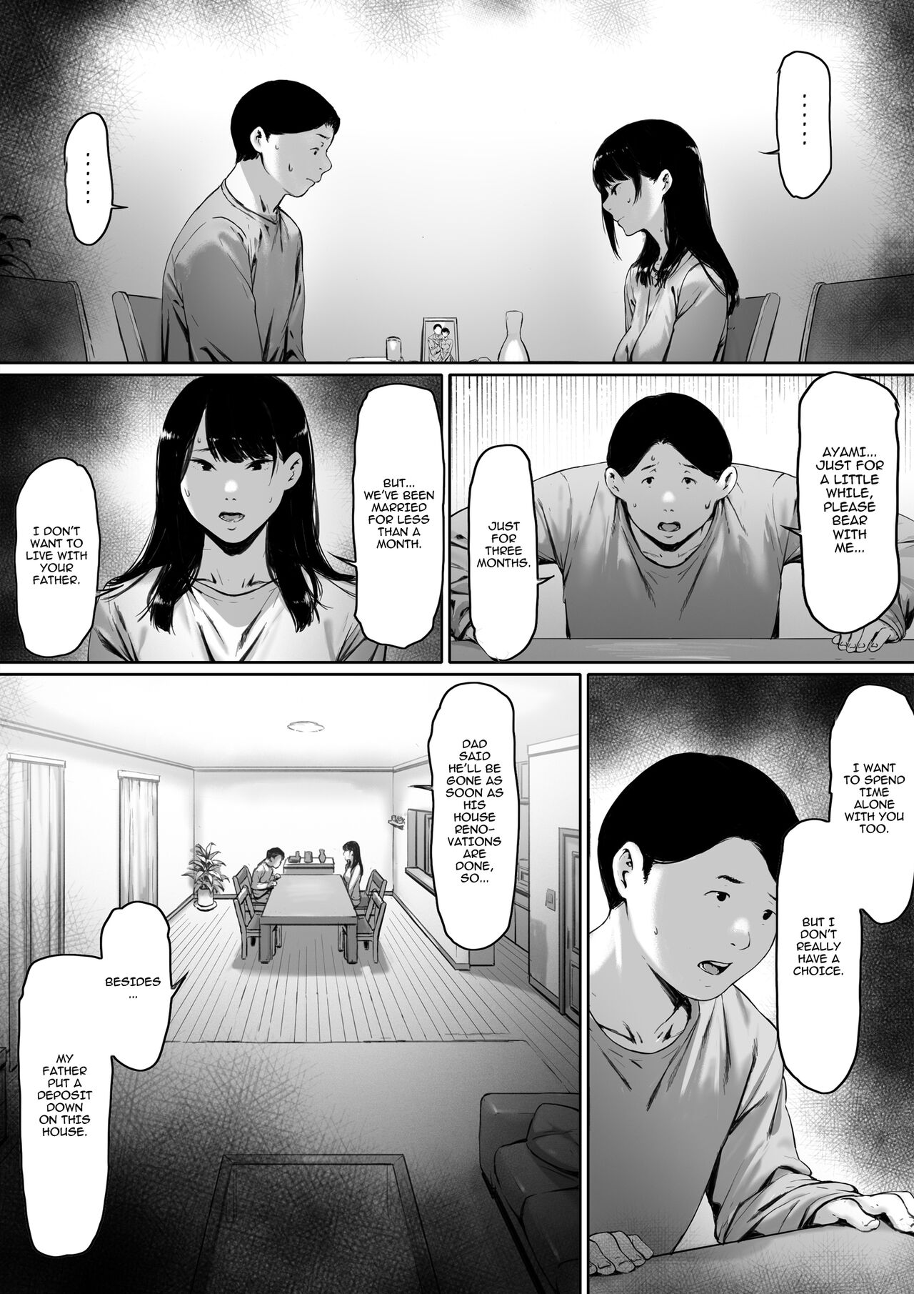 Gifu to Doukyou Suru ni Natta Shiawase na Shinkon Seikatsu o Okuro Hazu datta no ni | Now Living with my father-in-law, I was supposed to have a happy newlywed life page 4 full
