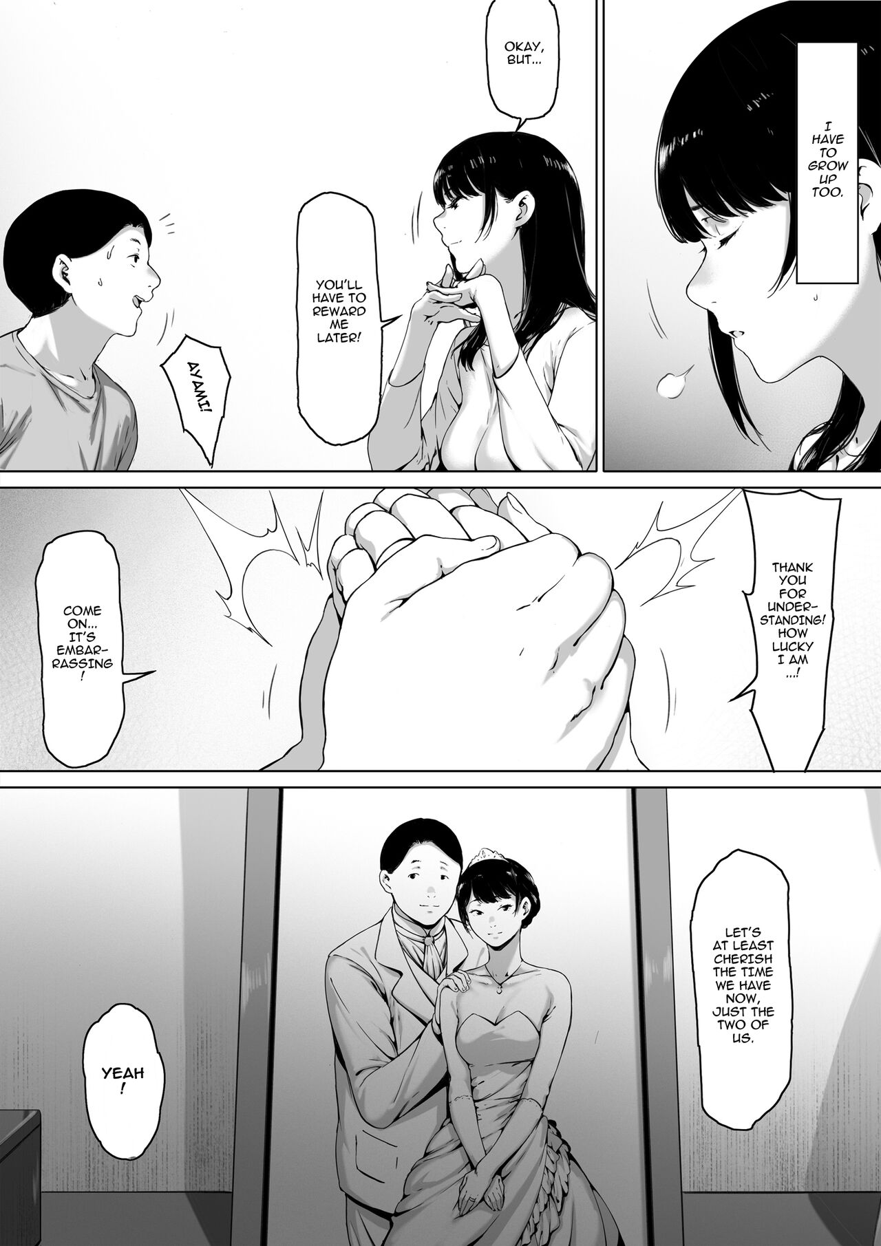 Gifu to Doukyou Suru ni Natta Shiawase na Shinkon Seikatsu o Okuro Hazu datta no ni | Now Living with my father-in-law, I was supposed to have a happy newlywed life page 7 full
