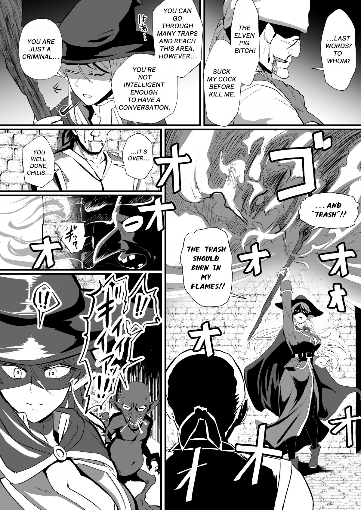 Irekawari no Wana ~Elf Majutsushi Liza no Kikan~ | THE BODYSWAPPING TRAP ~LIZA THE WIZARD ELF IS BACK~ page 3 full