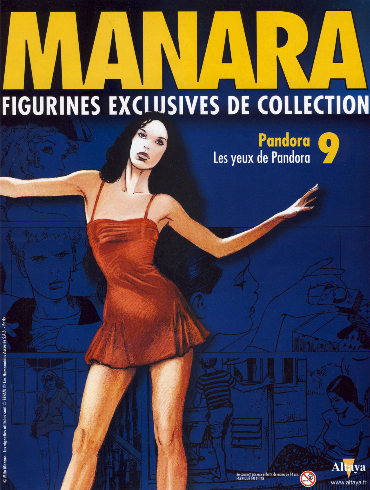 Figurines #09 : Pandora - Les yeux de Pandora page 1 full