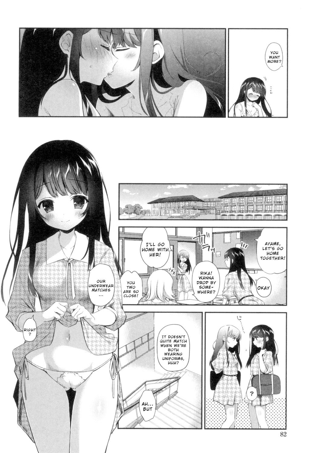 Yuri-Iro no Hibi Chapter 4 page 6 full