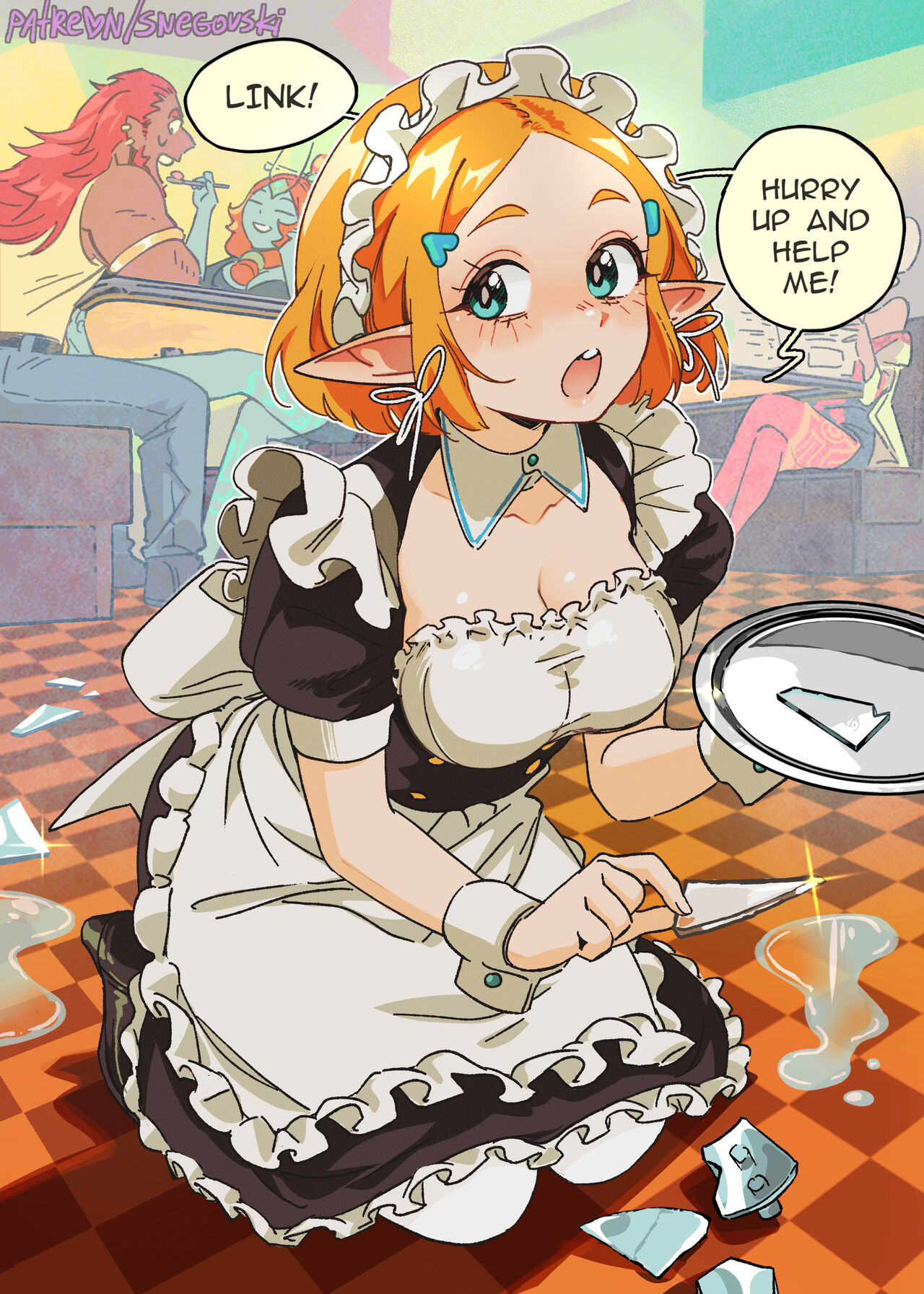 Zelink Maid Cafe ☕️ page 1 full