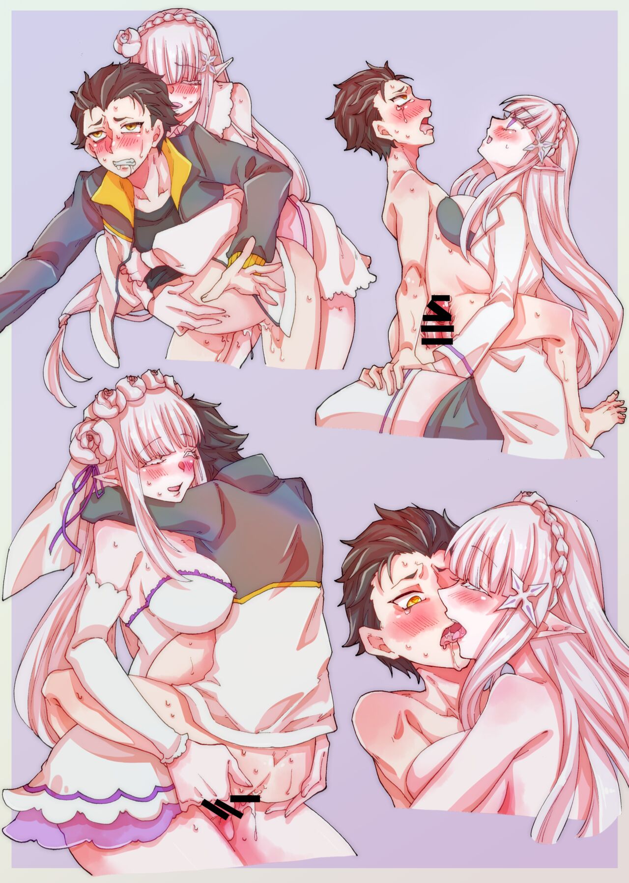 Futa Emilia and Rem top Subaru page 2 full