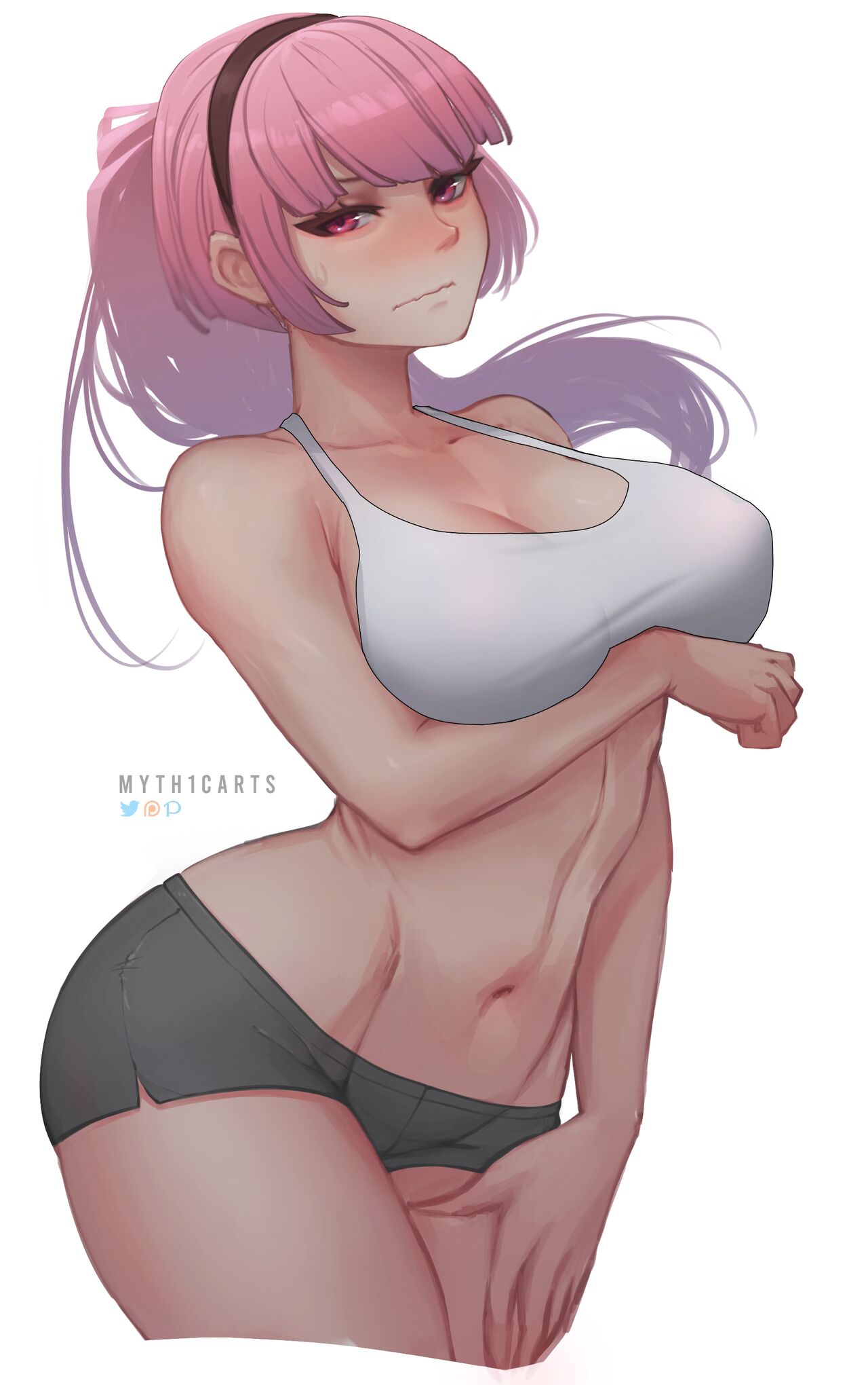 Mori Calliope Hooters/Tanktop page 3 full