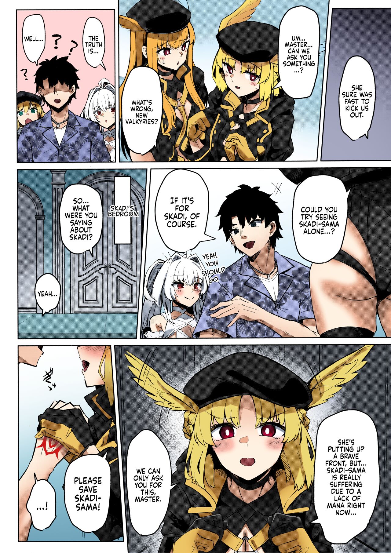 Manatsu no Chaldea Summer Vacation Hanayome Skadi ni Maryoku Kyoukyuu Shite Kekkon Suru Hon page 6 full