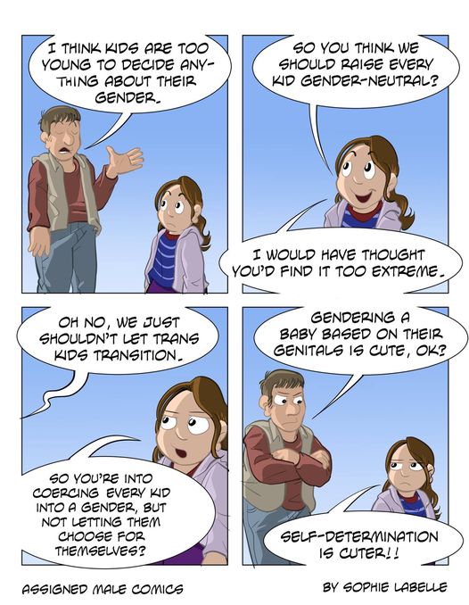 Assigned Male Webcomic page 4 full