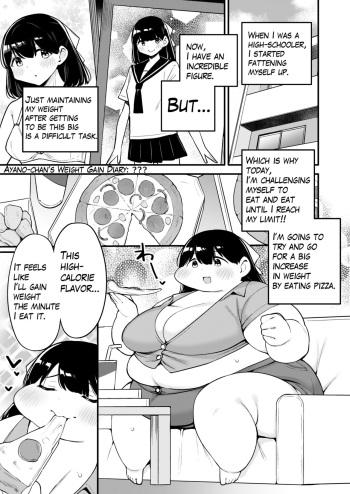 Ayano's Weight Gain Diary: Dream! cover