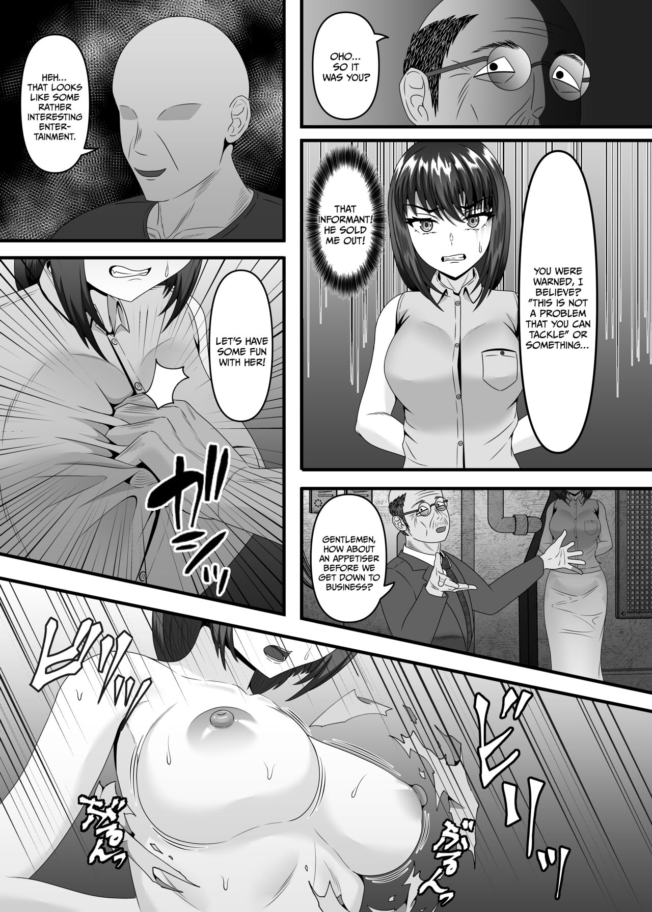 Aru Hitozuma ga Ninshin Kachiku ni Narisagaru Made | A Married Woman is Reduced to a Breeding Animal  =CBS= page 10 full