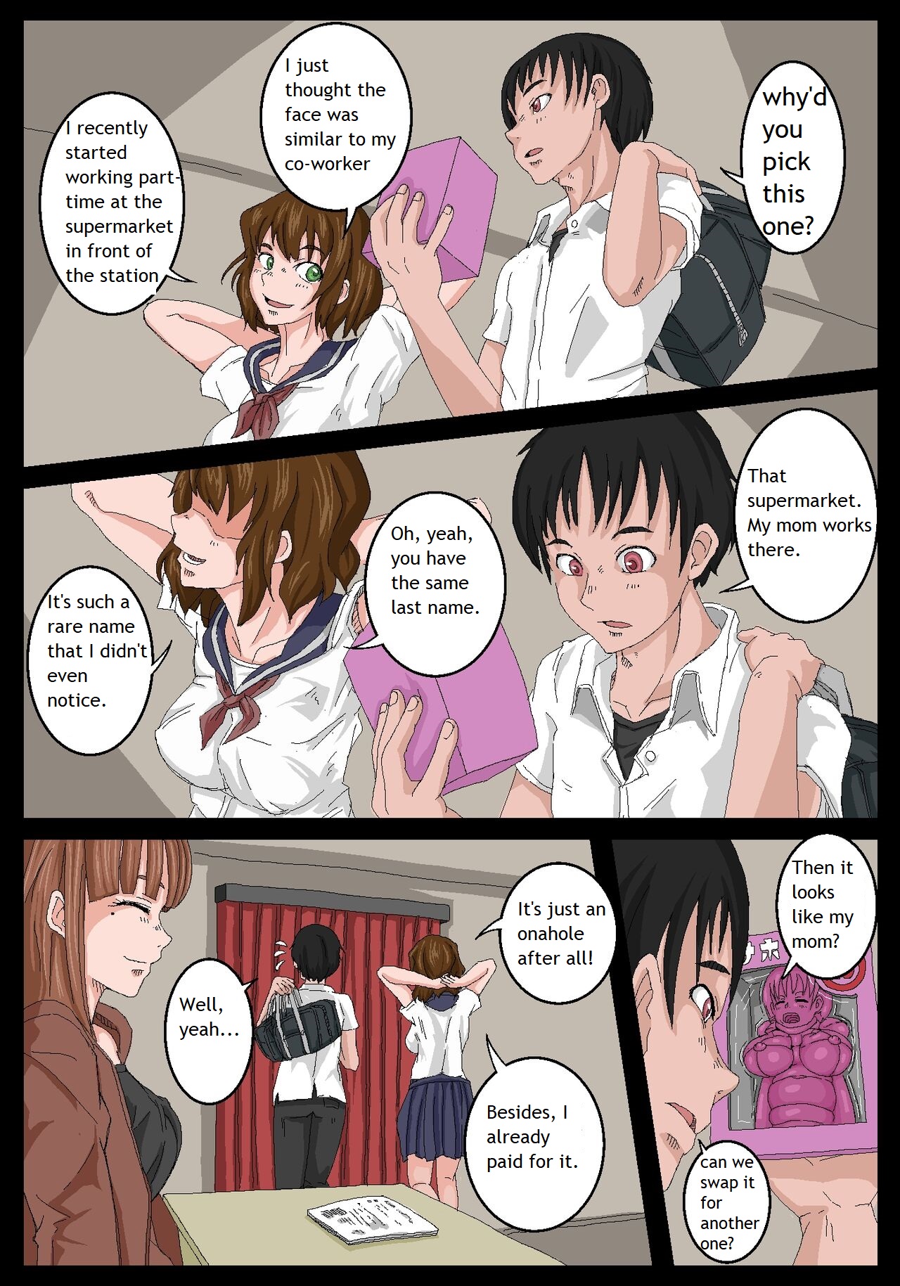 Onaho Senpai. EXTRA. 01 page 2 full