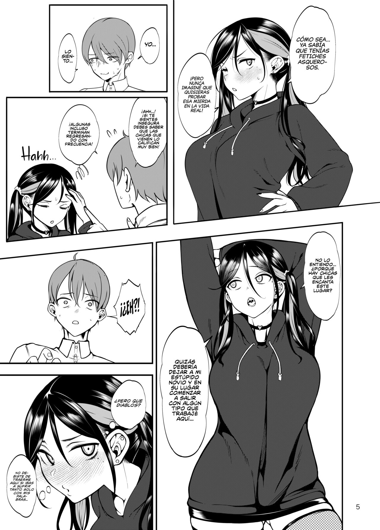 Kanojo o Netorase Fuuzoku ni Nante Tsurete-kun ja Nakatta | ¡Llevar a mi Novia a un Burdel NTR no fue Buena Idea! page 6 full