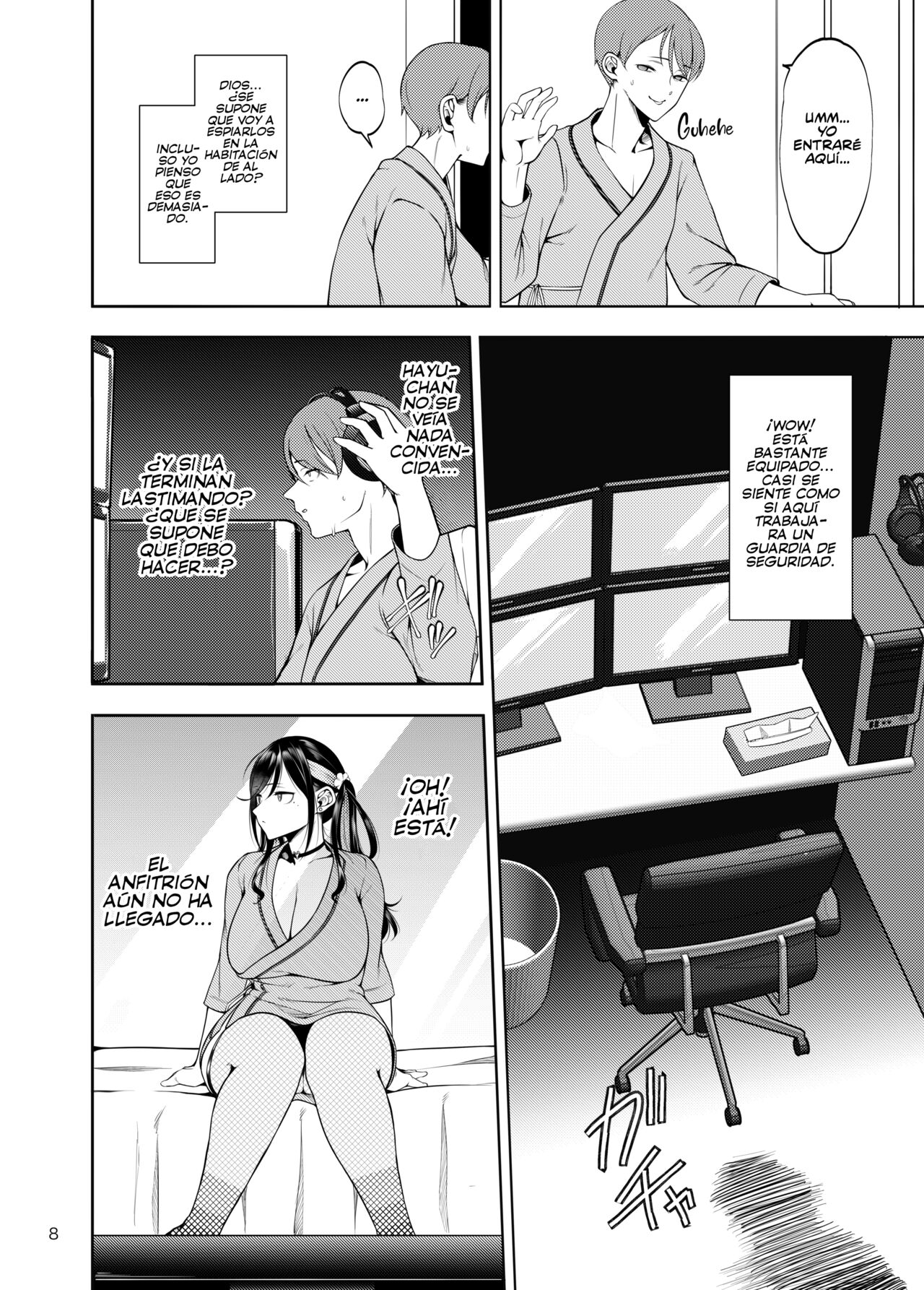 Kanojo o Netorase Fuuzoku ni Nante Tsurete-kun ja Nakatta | ¡Llevar a mi Novia a un Burdel NTR no fue Buena Idea! page 9 full