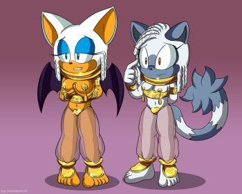 Rouge, Tangle, Whisper and Jewel Harem cover