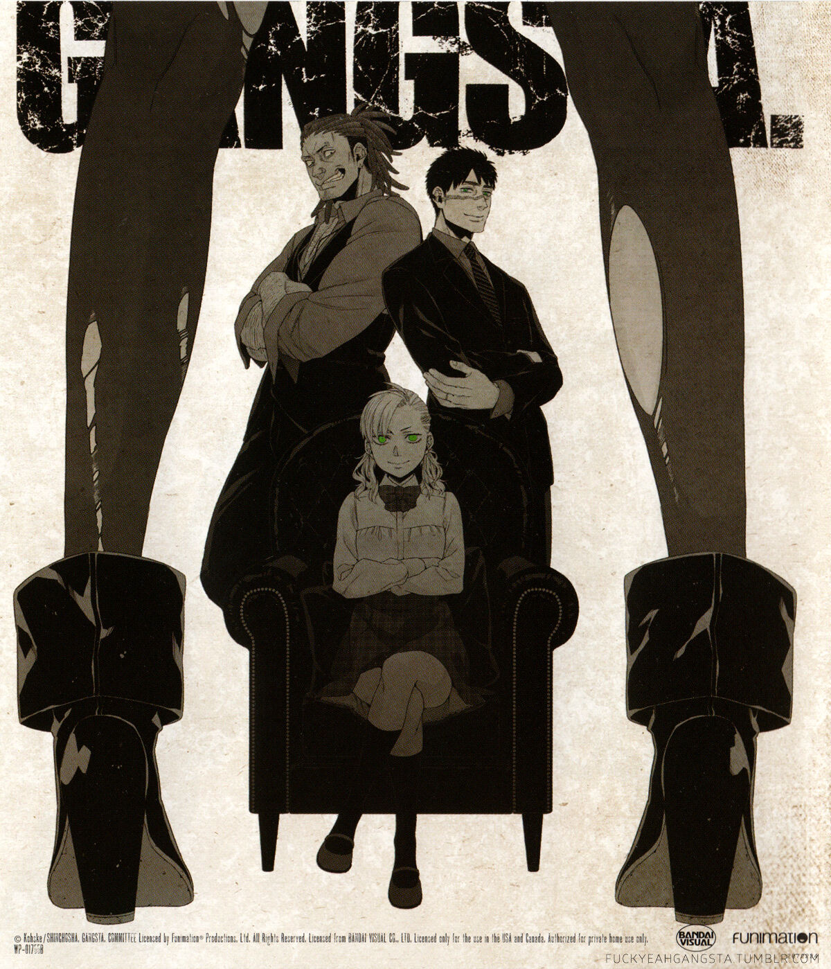 US/Canada Limited Edition GANGSTA. Blu-ray/DVD from FUNimation page 8 full
