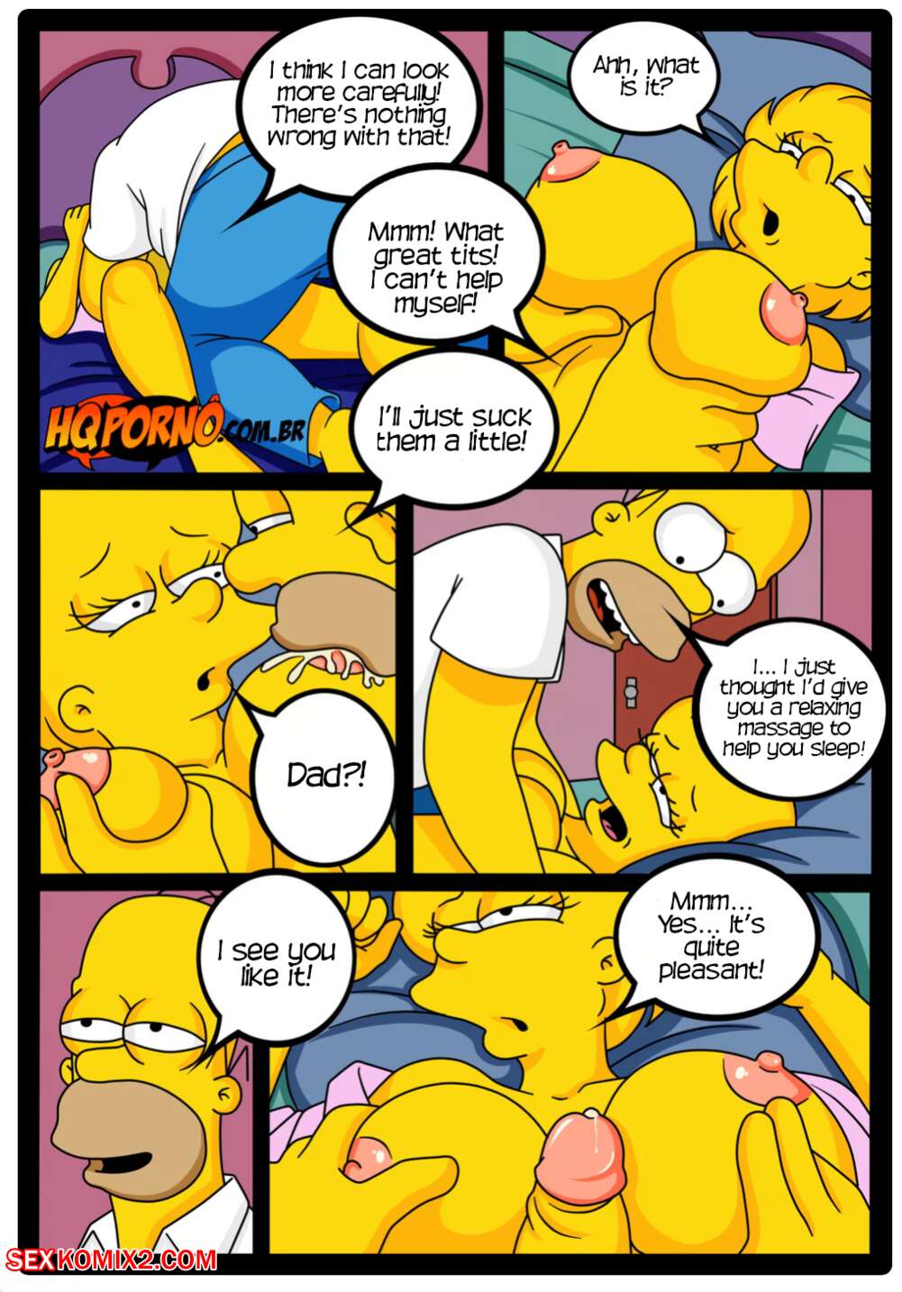 The Simpsexys   - english page 8 full