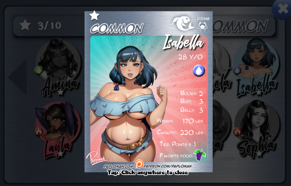 She Means Business game: Girls' Cards page 1 full