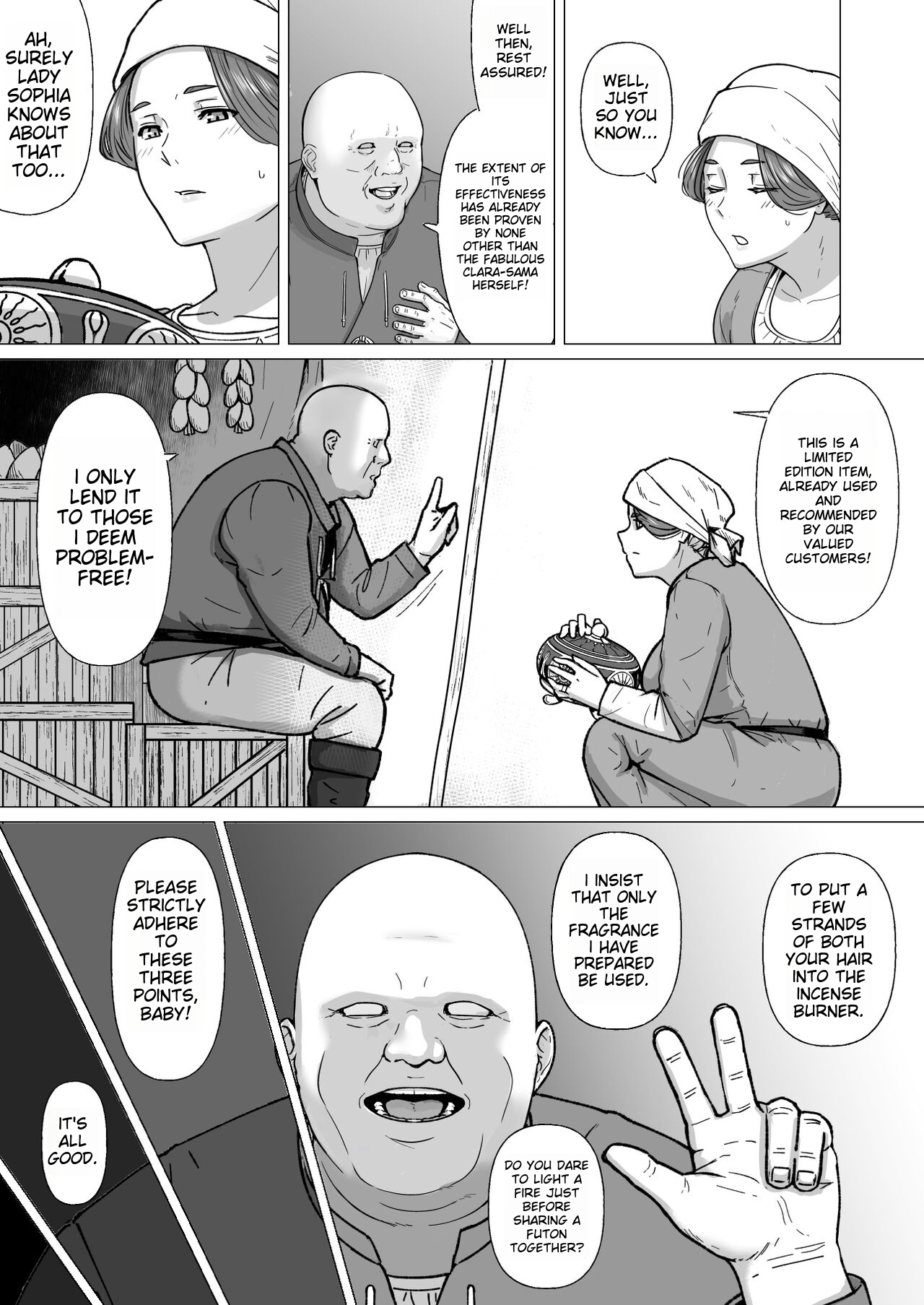 Gyoushounin Dirk to Mahou no Kouro | Peddler Dirk and the Magic Incense Burner page 6 full