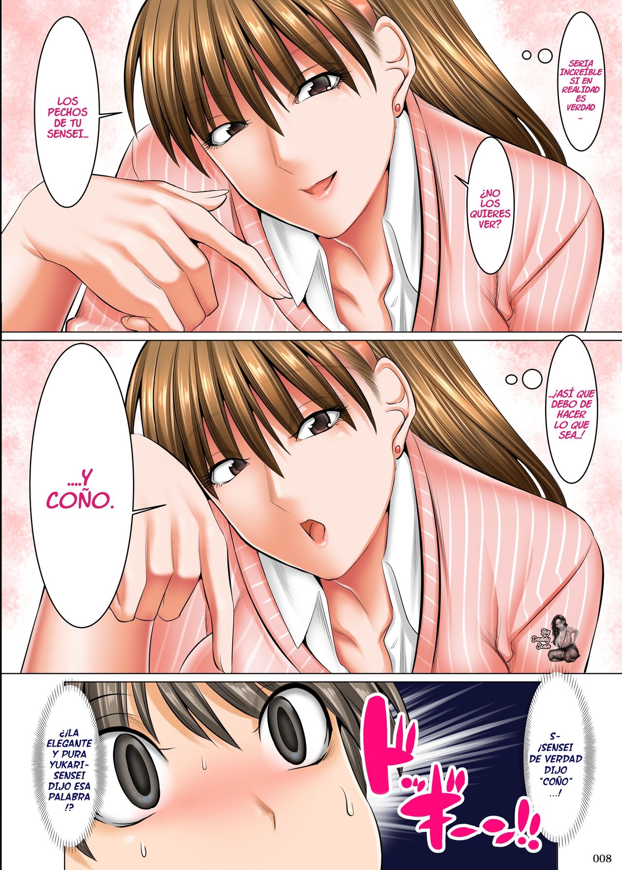 Boku Igai Inpo no Sekai Tannin Kyoushi Hen | Un Mundo Donde Todos Los Hombres Menos Yo Son Impotentes 1 page 7 full