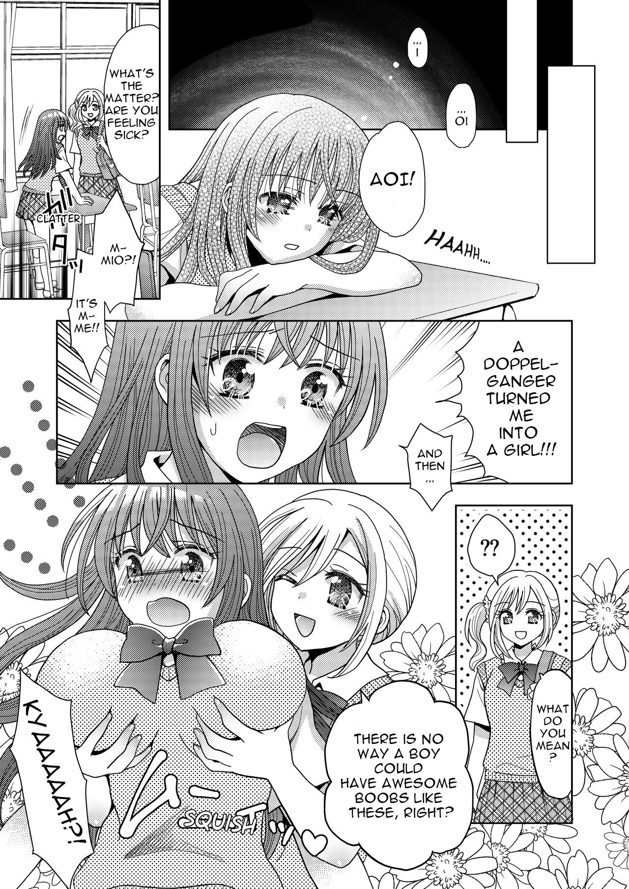 Doppelgänger ni Kanojo mo Jinsei mo Ubawarete Bakunyuu JK ni Sareta Boku | My Doppelgänger Stole My Life and My Girlfriend Turns Me Into a Buxom JK page 10 full