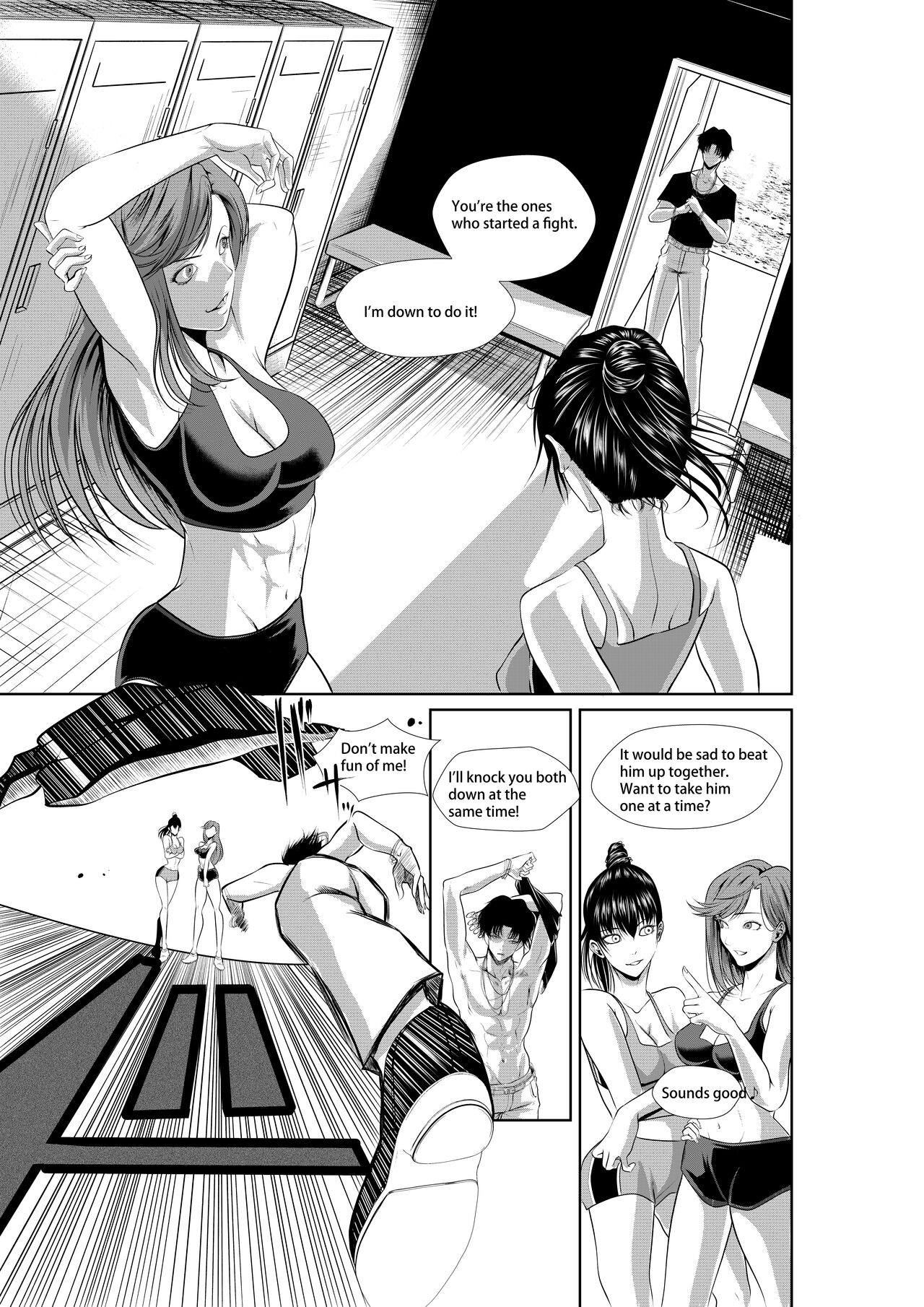 Battle Queendom -Smelly Socks- page 4 full
