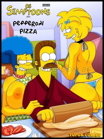 The simpsons_Pepperoni pizza cover