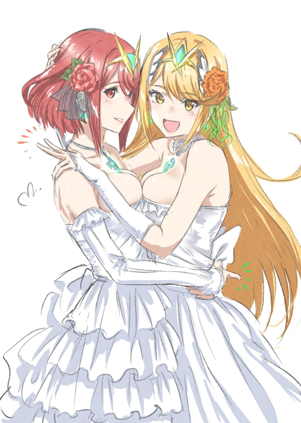 Pyra And Mythra's Wedding page 10 full