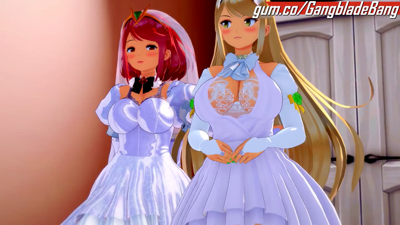 Pyra And Mythra's Wedding page 2 full
