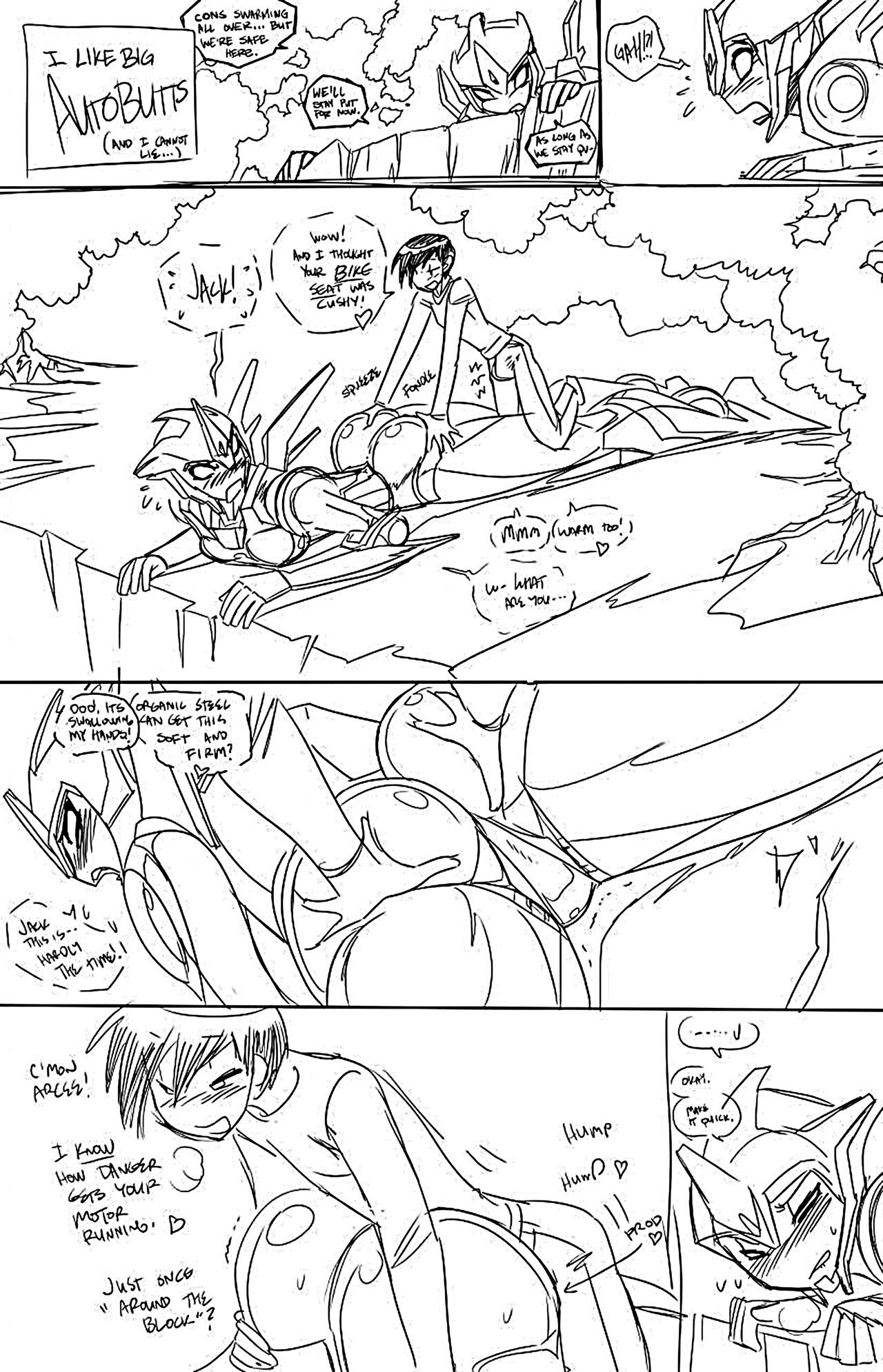 Fred Perry -  Transformers Autobutts page 1 full