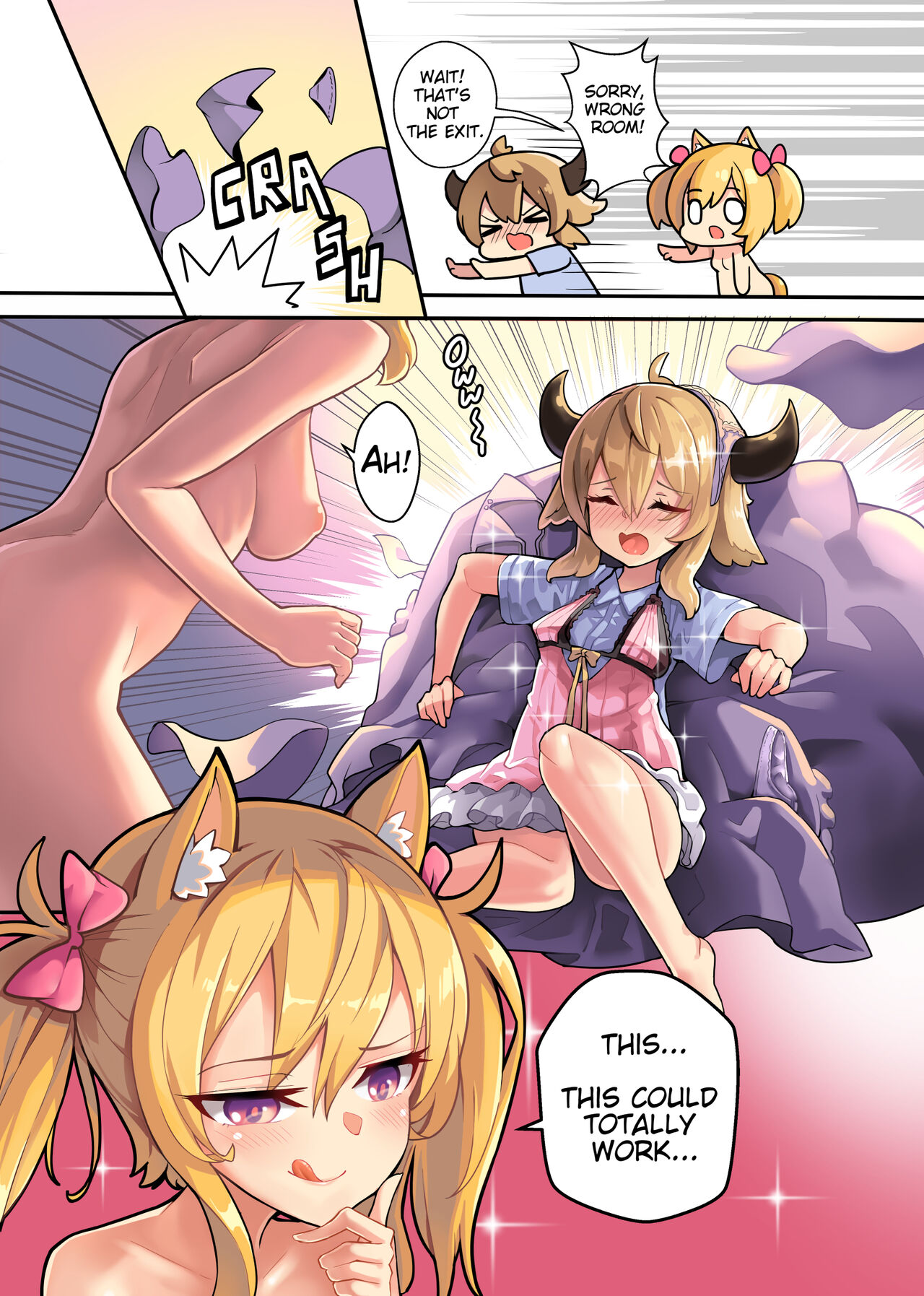 Doki Doki Penguin Bedroom page 7 full