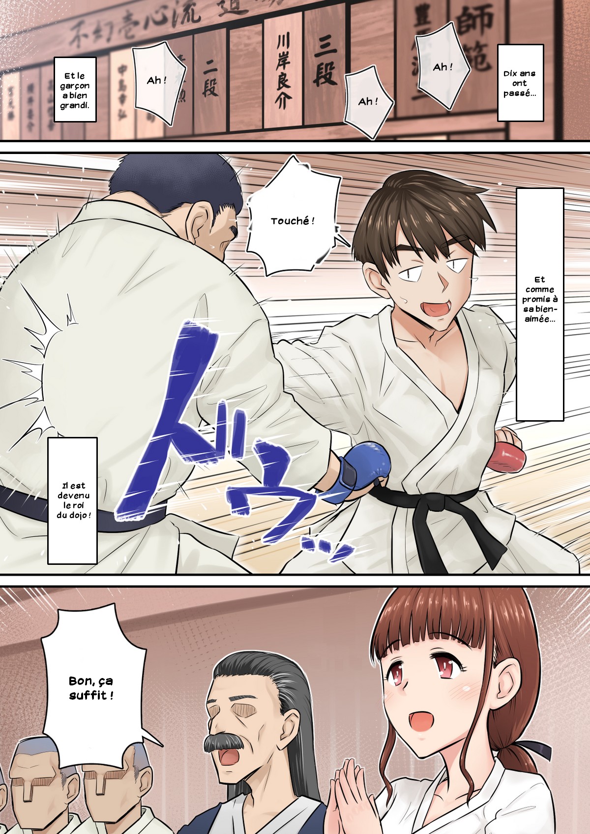 Osananajimi Kanojo ga Doujouyaburi ni Omochikaeri Sarete, Ikkagetsu-kan Gattsuri Tanetsuke Sareru Ohanashi. page 3 full