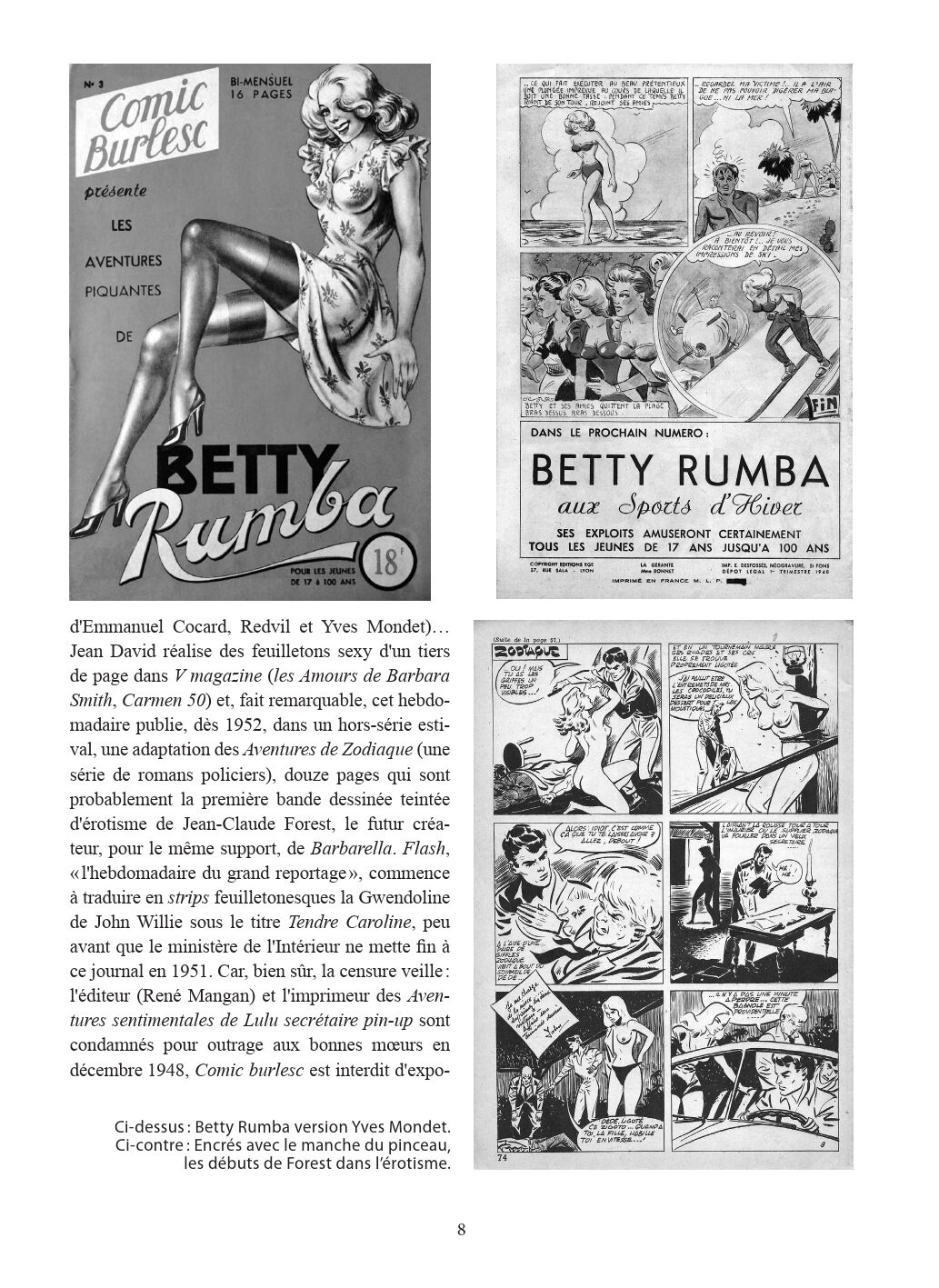 Panorama de la bande dessinee erotique clandestine page 8 full