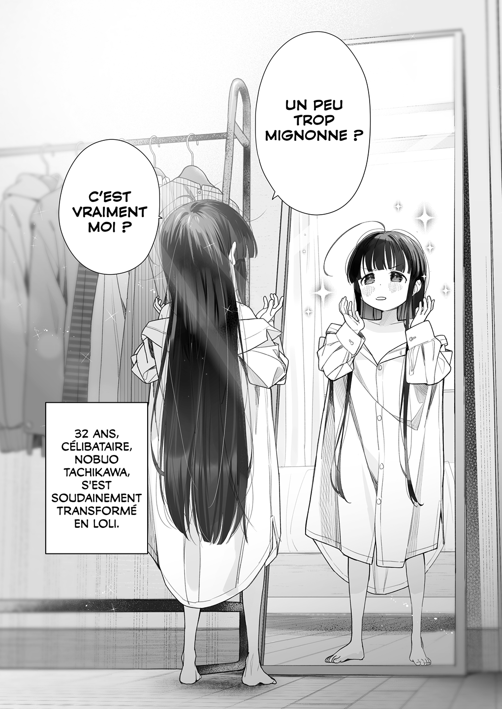TS Loli Oji-san no Bouken Onanie Hen | Les aventures d’un vieil homme transformé en une loli, arc de la masturbation page 3 full