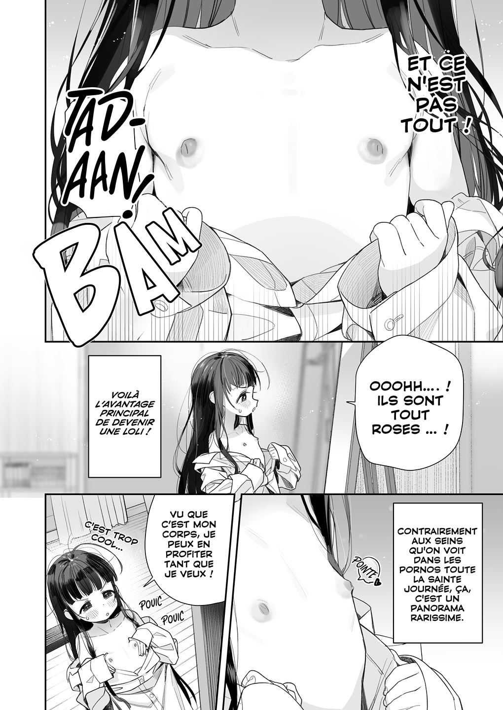 TS Loli Oji-san no Bouken Onanie Hen | Les aventures d’un vieil homme transformé en une loli, arc de la masturbation page 7 full