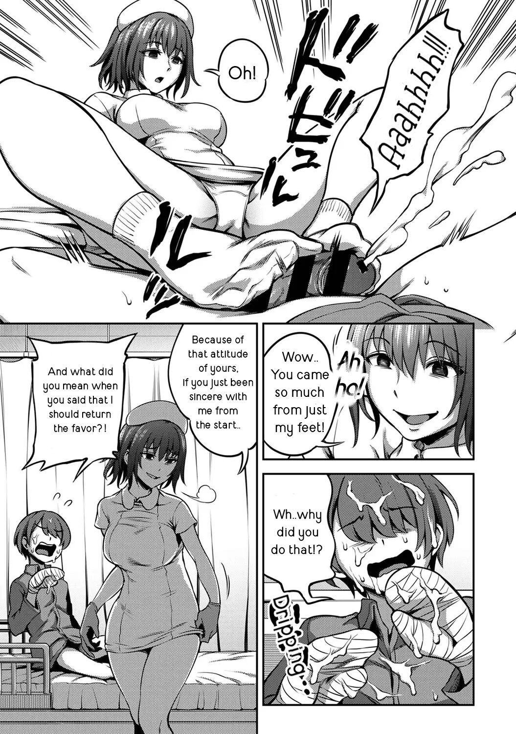 Sakusei Byoutou ~Seikaku Saiaku no Nurse shika Inai Byouin de Shasei Kanri Seikatsu 2~ page 8 full