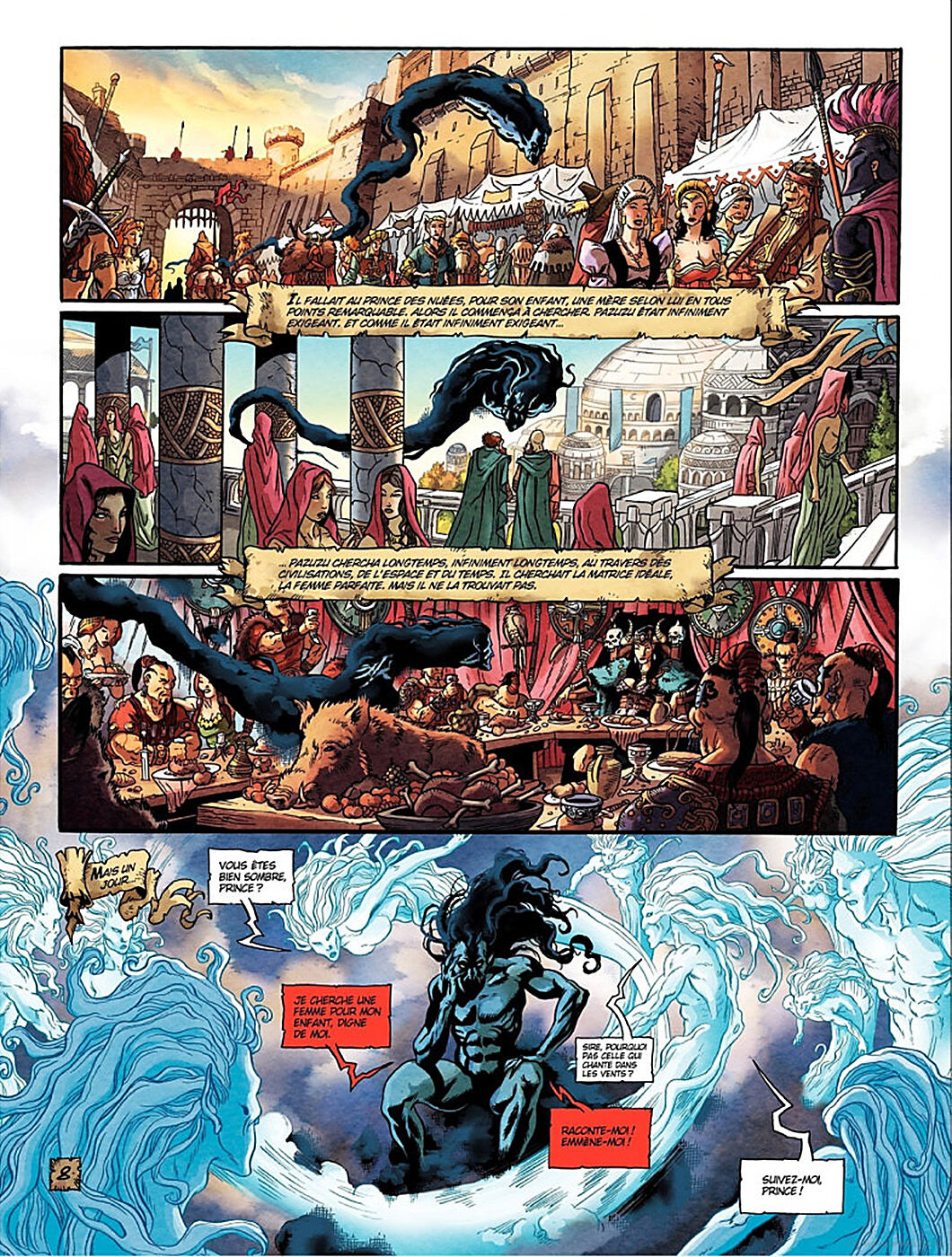Chroniques De La Lune Noire - T14,1 - En Un Jeu Cruel page 9 full