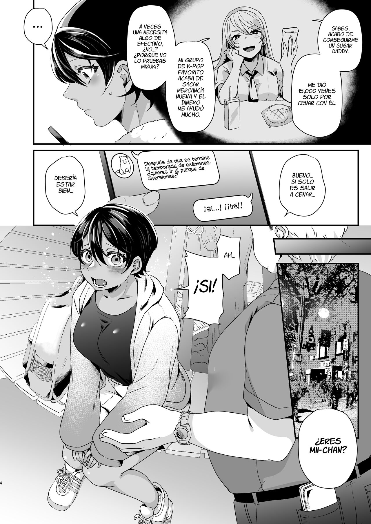 Boyish JK Papakatsu ni Ochiru | La Juvenil Colegiala que fue Corrompida por un Sugar Daddy page 3 full